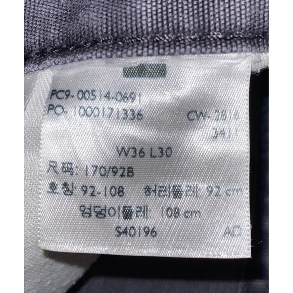 514 Straight Fit men's 36x30 jeans in a dark wash Charcoal Canvas - Picture 6 of 6